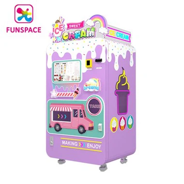 Purple Ice Cream Vending Machine