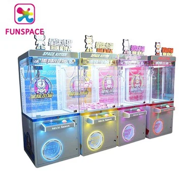 Chaw Cas Txiav Txim Coin Ua Crane Machine Cov Khoom Ua Si Tsiaj Arcade